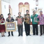 Bupati Nias Barat Hadiri Acara Peletakan Batu Pertama Pembangunan Rumah Dinas Pdt. Jemaat Gereja ONKP