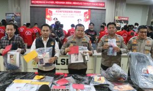 Polda Sulsel Gelar Press Release Hasil Operasi SIKAT LIPU 2023