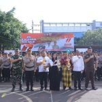 PJ Bupati Setiawan Aswad Hadiri Apel Kasatkamling Tahun 2023 di Mapolres Takalar