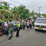 TIGA Mobil Mengalami LAKA Lantas di Desa Pandawan Hulu Sungai Tengah