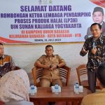 Kampung UMKM Babakan mendapatkn penghargaan dari HALAL CENTER UIN Sunan Kalijaga Yogyakarta