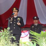 Peringati Hari Bhayangkara ke-77 Polres Donggala Gelar Upacara di Kantor Bupati.