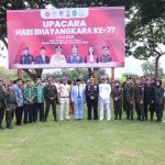 Bupati Donggala Hadiri Perayaan Sekaligus Syukuran HUT Bhayangkara Ke 77