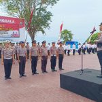 Kapolres Donggala Pimpin Upacara Korp Raport kenaikan pangkat 26 Personil Tahun 2023.