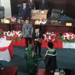 Pengambilan Sumpah Rindayani Dewi Sucitra Sebagai Anggota DPRD Morowali Utara