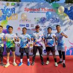 RATUSAN Pelari Color Run 7,8K Sambut HUT Ke-78 Kemerdekaan RI