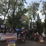 AKSI Demo Ratusan Warga yang Tergabung didalam Aliansi Suara Rakyat Banua Tuntut Rocky Gerung Ditangkap