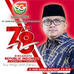 DIREKTUR Utama PT Sarigading Pusaka Kalimantan Mengucapkan Dirgahayu Republik Indonesia yang Ke-78