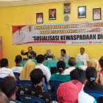DANDIM 1002 Menjadi Narasumber Kegiatan “ Sosialisasi Kewaspadaan Dini” di Kabupaten HST