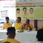 Iksan Iskandar Semangati Kader dan Para Caleg Golkar