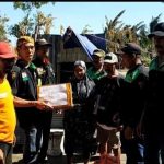 PEDULI…!!! RAPI Relawan Wil 12 Jeneponto Lokal 01 Bangkala – bangkala Barat Sambangi Korban Kebakaran di Desa Kalimporo