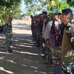 Sebelum Melaksanakan Pengerjaan Satgas TMMD ke 117 Kodim Takalar Lakukan Apel Pengecekan Personel