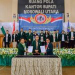 Bupati Delis Julkarson  Lantik Pengurus IDI Morut