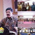 260 Sertifikat di Serahkan Menteri ATR/Kepala BPN, Untuk Atasi Masalah Pertanahan di Sultra