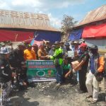 PEDULI…!!! RAPI Lokal 01 Bangkala-Bangkala Barat Serahkan Bantuan Kepada Korban Kebakaran di Desa Barana