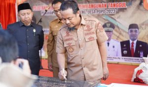 Letakkan Batu Pertama Tanggul Penahan Abrasi Pantai Takalar, Gubernur ASS : Jaga dan Semoga Masyarakat Terlindung Dari Abrasi