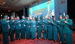 Pj Ketua PKK Takalar Hadiri Rakornas PKK Tahun 2023
