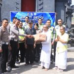 Sambut HUT Lantas Bhayangkara Ke-68, Satuan Lalu Lintas Polresta Mataram Gelar Bhakti Sosial