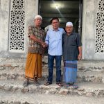 Caleg Pemula PDIP dapil 2 Lombok Timur , Ahmad Amrullah tak henti ulurkan tangan bantu Masjid Nurul Yaqin Montong Cope.