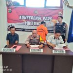 Satnarkoba Polres Donggala Gelar Press Release Pengungkapan Narkoba Jenis Sabu, Simak Kronologinya