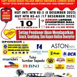 HUT Ke-5 INTI NTB, Mengadakan Donor Darah dan Bagi Bagi Doorprize