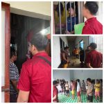 Hujan Mengguyur Tidak Menghalangi Apel Pagi dan Pengecekan  di Lapas Ampana Berlangsung 