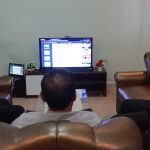 Secara Virtual  Kalapas Kelas II B Ampana  Bersama Jajaran Ikuti Sosialisasi Aplikasi P2MA