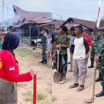 Kodim 1430/Konut Melaksanakan Kegiatan Karbak dalam Rangka Kemanunggalan TNI-Rakyat