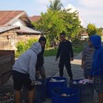 Kepala KPLP Lapas Ampana Pimpin WBP Giat Bersih-Bersih Pagi