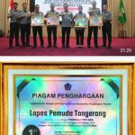 Lapas Pemuda Tangerang Raih Penghargaan IKPA Tertinggi Bulan Oktober 2023