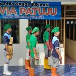 Pastikan SOP Dapur Lapas Ampana, Tim Subsi Perawatan Lakukan Apel dan Kontrol Petugas Dapur