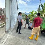 Pastikan Lingkungan  Bersih Dari Sampah, Regu Jaga Lapas Ampana Awasi Distribusi Sampah Keluar Lapas