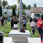 MENJAGA KESEHATAN DAN KEBUGARAN WARGA BINAAN PETUGAS LAPAS AMPANA LAKSANAKAN SENAM BERSAMA