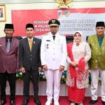 Gubernur Lantik Bupati Donggala Moh Yasin