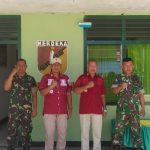 LAPAS KELAS IIB AMPANA KUNJUNGI DANRAMIL AMPANA UPAYA SINERGITAS BERSAMA APH