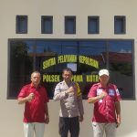 Sambangi Polsek Ampana, Kalapas Ampana : Sinergitas dan Kordinasi Yang Terjalin Baik Terus Dimantapkan