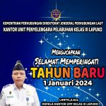 Momen Spesial, KUPP Kelas III Lapuko Mengucapkan Selamat Tahun Baru 2024