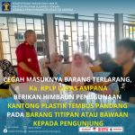 Cegah Masuknya Barang Terlarang, Ini Himbauan Kepala KPLP Lapas Ampana 
