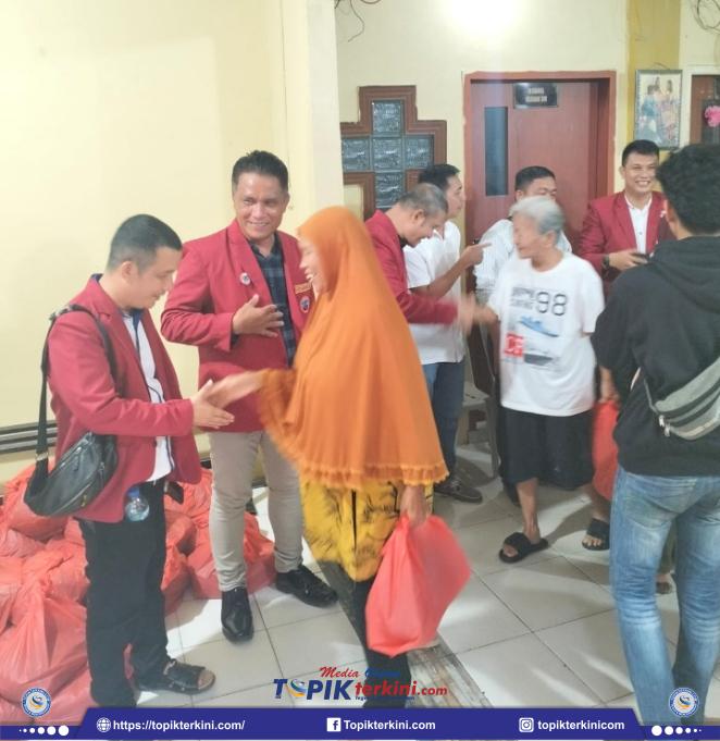 Menjelang Hari Natal dan Tahun Baru, Seluruh Pengurus DPW PMNB-I Kepri Giat Laksana Bakti Sosial 