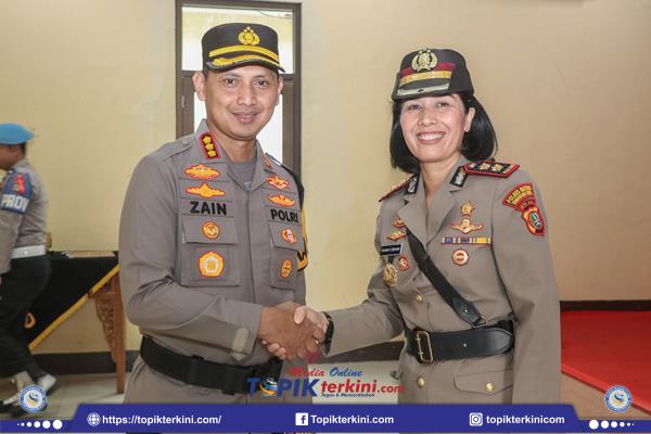 Berlangsung Khidmat, Kapolres Metro Tangerang Kota Pimpin Penyerahan Jabatan Wakapolres