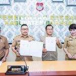 Bupati Banggai Dan 6 Instansi Vertikal Teken Nota Kesepakatan Penyelenggaraan MPP