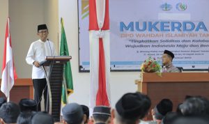 Pj. Bupati Takalar Buka Secara Resmi Mukerda IX Wahdah Islamiyah