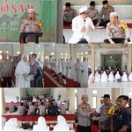 Kapolres Konut AKBP Priyo Utomo Pimpin Peringatan Isra Mi’raj 1445 H di Mesjid Miftahul Faidzin Asera