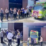 Personil Polres Konsel Kawal Pendistribusian Logistik Pemilu Tahun 2024 ke PPK di Kecamatan Laonti