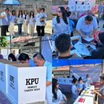 Anton Timbang Salurkan Hak Pilihnya dan Optimis Prabowo – Gibran Menang Satu Putaran