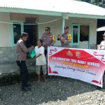 Aksi Berbagi Kebaikan Personel Polsubsektor Toili Barat Patut Ditiru