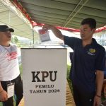 Sebanyak 1228 Orang Warga Binaan Lapas Lombok Barat Gunakan Hak Pilihnya