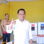 Usai memilih Di TPS 01, Pj Bupati Jeneponto Pantau TPS