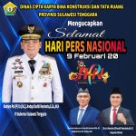 Dinas Cipta Karya Bina Konstruksi dan Tata Ruang Sultra Mengucapkan Selamat Hari Pers Nasional 2024