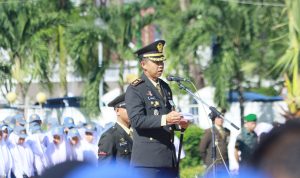 Dandim 1426 Takalar Jadi Irup Peringatan Hari Gugurnya Pahlawan Nasional Ranggong Dg. Romo Dan Wafatnya Pahlawan Nasional H. Padjonga Dg. Ngalle